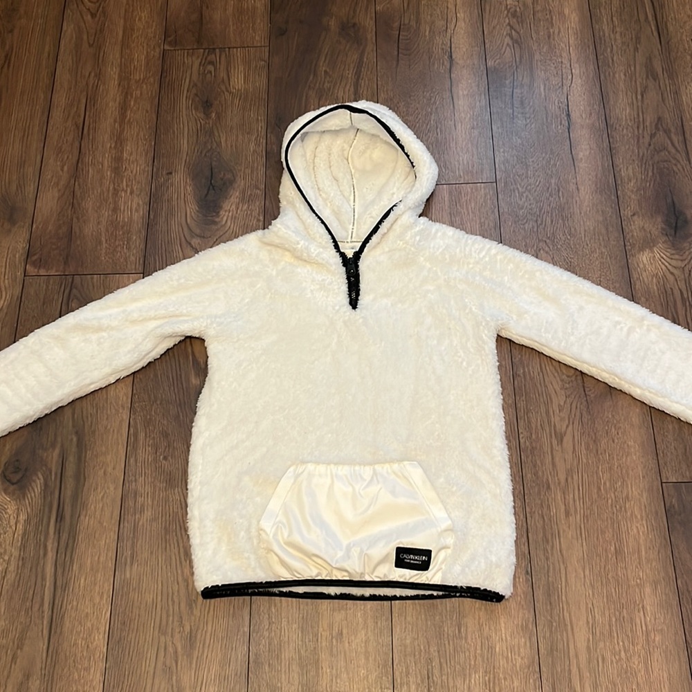 Calvin Klein performance white fleece